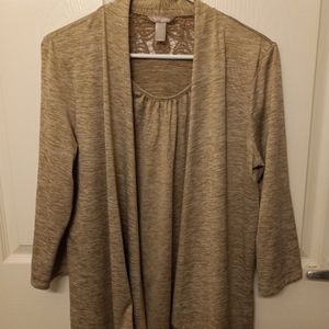 Ladies Open Front Blouse